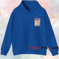 ACDC Flick of The Switch Crew Tour T-shirt 2 Acdc Flick Of The Switch Crew Tour T shirt Blue Hoodie