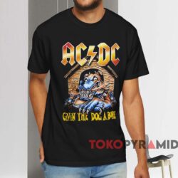 Acdc Givin The Dog A Bone T shirt Black T shirt