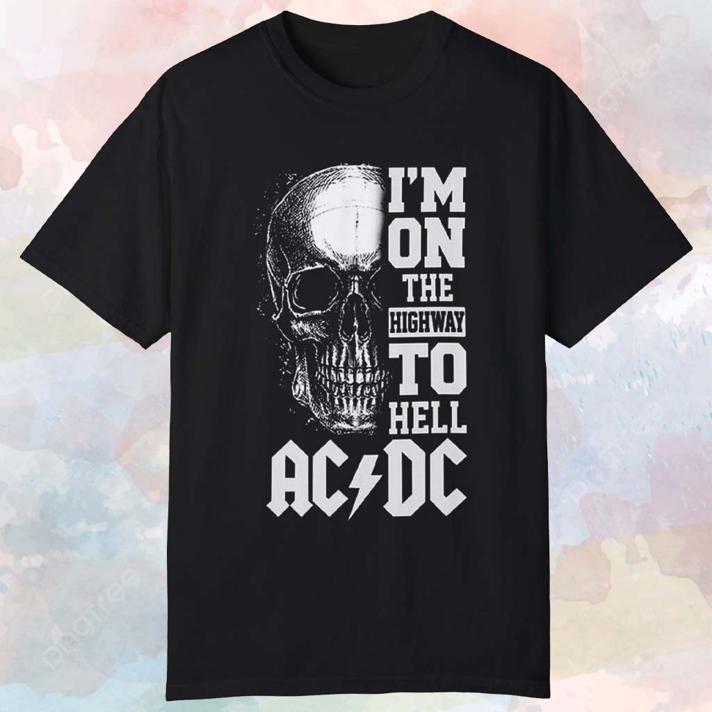Sweat à Capuche ACDC "I'm On The Highway To Hell" – Officiel, Coupe Classique, Pour Fans De Rock