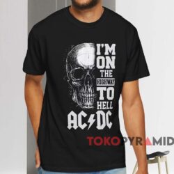 Acdc I'm On The Highway To Hell T shirt Black T shirt