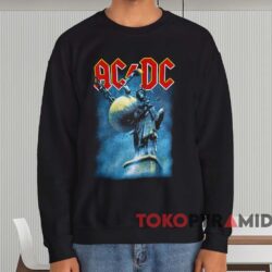 ACDC Statue Of Liberty T-Shirt 4 Acdc Statue Of Liberty T shirt Black Sweatshirt