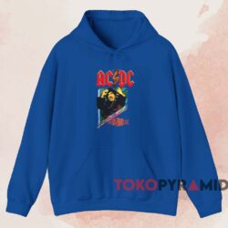 ACDC The Razors Edge T-shirt 2 Acdc The Razors Edge T shirt Blue Hoodie