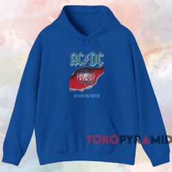 ACDC The Razors Edge Tour 1991 T-shirt 2 Acdc The Razors Edge Tour 1991 T shirt Blue Hoodie