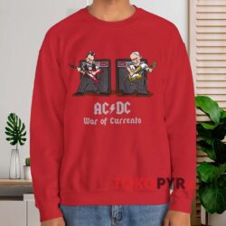 ACDC War Of Currents T-shirt 4 Acdc War Of Currents T shirt Red Sweatshirt