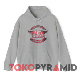 Aerosmith Boston Rock T-Shirt 2 Aerosmith Boston Rock T shirt Grey Hoodie