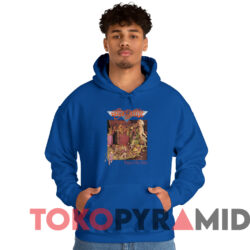 Aerosmith Toys In The Attic Album T shirt Blue Hoodie