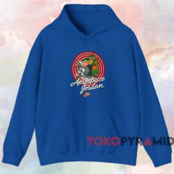 Aerospace Jordan Looney Tunes T-shirt 2 Aerospace Jordan Looney Tunes T shirt Blue Hoodie
