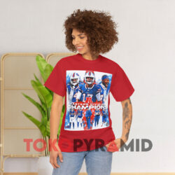 Afc East Champs Go Bills Red T shirt