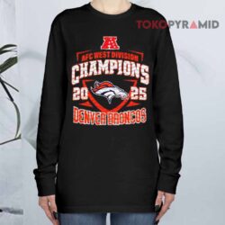 Afc West Champions 2025 Broncos Team Long sleeved
