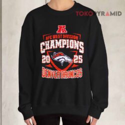Afc West Champions 2025 Broncos Team Sweatshirt