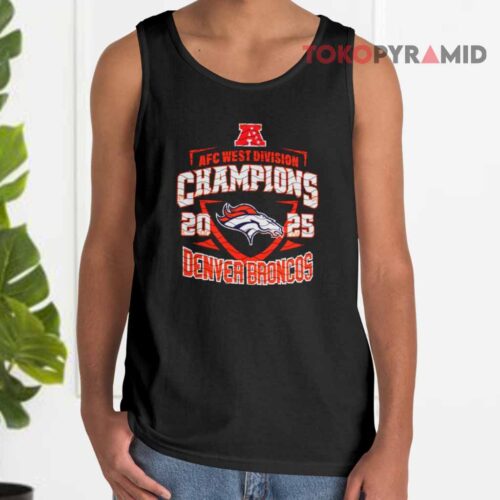 Afc West Champions 2025 Broncos Team Tank Top
