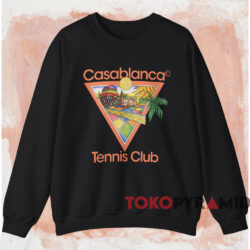 Afro Cubism Tennis Club T-Shirt 4 Afro Cubism Tennis Club T shirt Black Sweatshirt