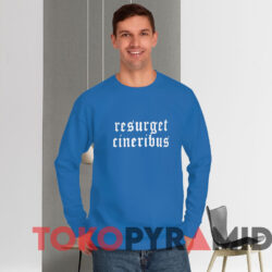 Aidan Hutchinson Resurget Cineribus Sweatshirt Blue Sweatshirt