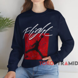 Air Jordan Flight T-shirt 4 Air Jordan Flight T shirt Navy Sweatshirt