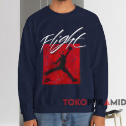 Air Jordan Flight T-shirt 3 Air Jordan Flight T shirt Navy Sweatshirt