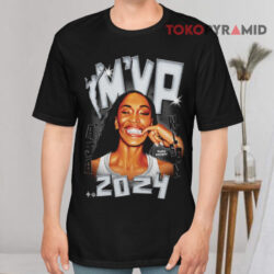 A'ja Wilson Wnba Mvp 2024 Black T shirt