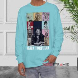 Akira Toriyama 1955-2024 Shirt Thank You For The Memories 5 Akira Toriyama 1955 2024 Shirt Thank You For The Memories Blue Long sleeved