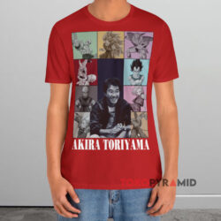 Akira Toriyama 1955-2024 Shirt Thank You For The Memories 3 Akira Toriyama 1955 2024 Shirt Thank You For The Memories Red T shirt