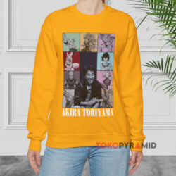 Akira Toriyama 1955 2024 Shirt Thank You For The Memories Yellow Sweatshirt