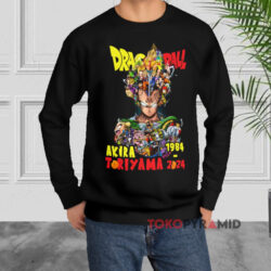 Akira Toriyama Dragon Ball 1984 2024 Black Sweatshirt