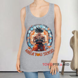 Rare Akira Toriyama Goku Arigatou Sensei Shirt 3 Akira Toriyama Goku Arigatou Sensei Shirt