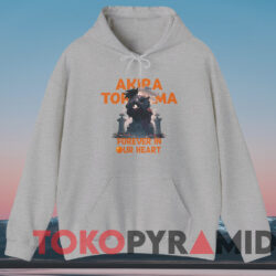 Akira Toriyama Forever In Our Heart Shirt 4 Akira Toriyama Forever In Our Heart Shirt Grey Hoodie