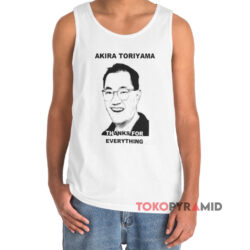 Akira Toriyama Thank You Everything Shirt 2 Akira Toriyama Thank You Everything White Tank Top