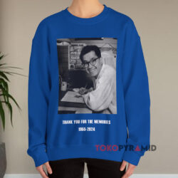 Akira Toriyama Thank You For The Memories 1955 2024 Shirt 4 Akira Toriyama Thank You For The Memories 1955 2024 Blue Sweatshirt