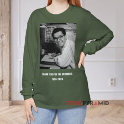Akira Toriyama Thank You For The Memories 1955 2024 Shirt 3 Akira Toriyama Thank You For The Memories 1955 2024 Green Long sleeved