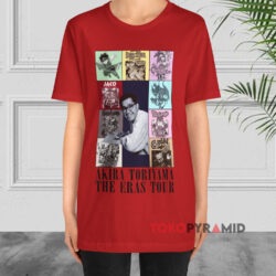 Akira Toriyama The Eras Tour Shirt 3 Akira Toriyama The Eras Tour Red T shirt