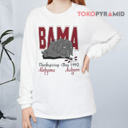 Alabama Auburn Thanksgiving Day 1992 Long sleeved
