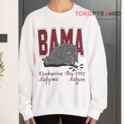 Alabama Auburn Thanksgiving Day 1992 Sweatshirt