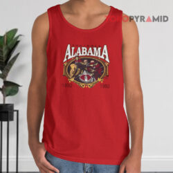 Alabama Crimson Roll Tide Football 1892 1992 Shirt 2 Alabama Crimson Roll Tide Football 1892 1992 Tank Top