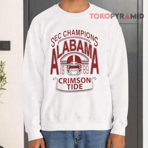 Alabama Crimson Tide 1989 Sec Champions Sweatshirt Alabama Crimson Tide 1989 Sec Champions Sweatshirt