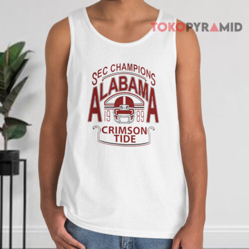Alabama Crimson Tide 1989 Sec Champions Tank Top Alabama Crimson Tide 1989 Sec Champions Tank Top