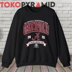 Alabama Crimson Tide 2023 Shirt Sec Football Conference Champions Sweatshirt