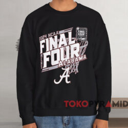 Alabama Crimson Tide 2024 NCAA Men's Basketball Tournament March Madness Final Four Shirt 4 Alabama Crimson Tide 2024 Ncaa Men's Basketball Tournament March Madness Final Four Shirt Black Sweatshirt
