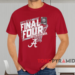 Alabama Crimson Tide 2024 Ncaa Men's Basketball Tournament March Madness Final Four Shirt Red T shirt