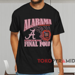 Alabama Crimson Tide 2024 Ncaa Men’s Final Four Tri blend Shirt Black T shirt