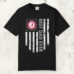 Alabama Crimson Tide Best Dad Ever T shirt
