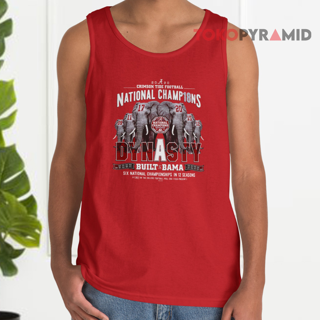 Alabama Crimson Tide Football Playoff National Champions Dynasty Tank Top Alabama Crimson Tide Football Playoff National Champions Dynasty Tank Top