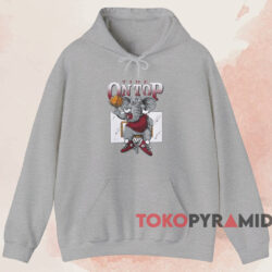 Alabama Crimson Tide On Top The Elephant Basketball Shirt 3 Alabama Crimson Tide On Top The Elephant Basketball Shirt Grey Hoodie