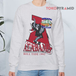 Alabama Crimson Tide SEC 1992 Football Champions Shirt 2 Alabama Crimson Tide Sec 1992 Football Champions Sweatshirt