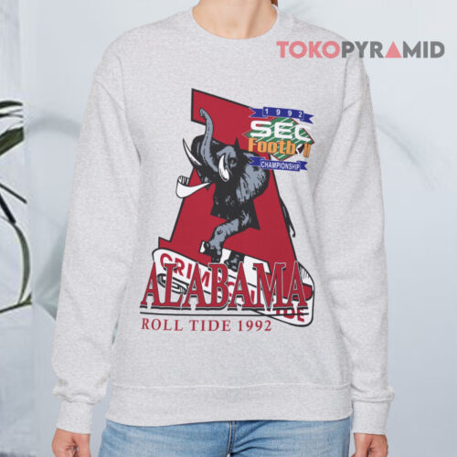 Alabama Crimson Tide Sec 1992 Football Champions Sweatshirt Alabama Crimson Tide Sec 1992 Football Champions Sweatshirt