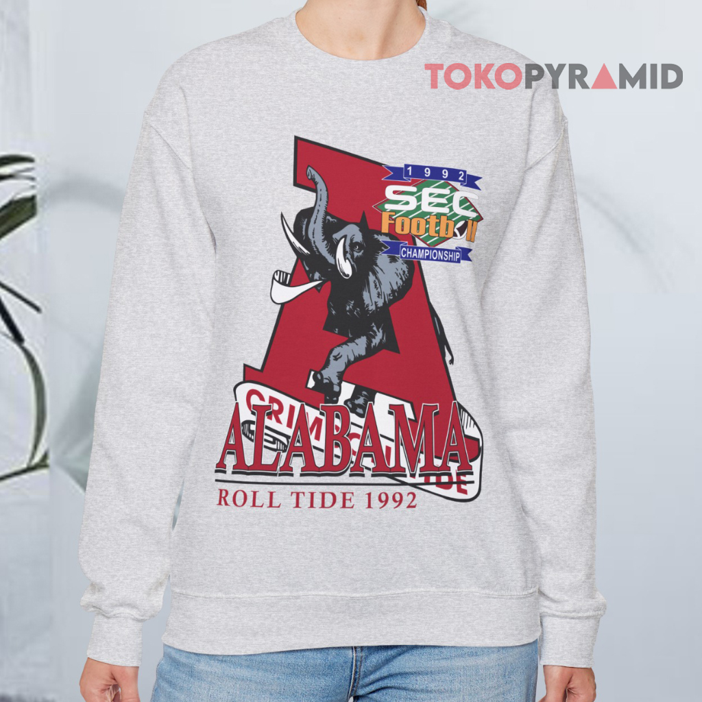 Alabama Crimson Tide Sec 1992 Football Champions Sweatshirt Alabama Crimson Tide Sec 1992 Football Champions Sweatshirt