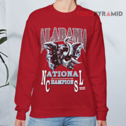 Alabama Football 1992 National Champions Red Sweatshirt