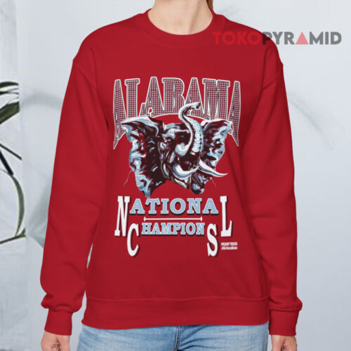 Alabama Football 1992 National Champions Red Sweatshirt
