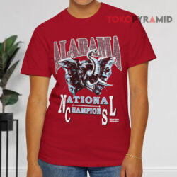 Alabama Football 1992 National Champions Red T shirt