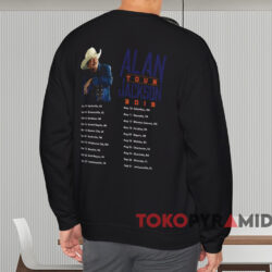 Alan Jackson Tour 2019 T shirt Black Sweatshirt