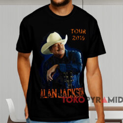 Alan Jackson Tour 2019 T shirt Black T shirt
